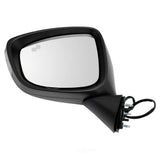 For Mazda CX-5 2013 2014 2015 Driver Side Power View Door Mirror Outer | Rear | Heated | w/Blind Spot Detection | w/Cover | MA13