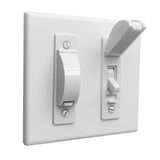 ILIVABLE Wall Switch Guard Childproof Light Switch Plate Covers Protects Your Lights or Circuits from Being Accidentally Turned 