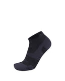 2Xu Vectr 1/4 Crew Sock, Black/Titanium, XLarge