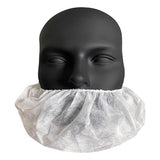3P Delivering Medical Solution Worldwide Beard Cover With Elastic Headband, Facial Hair Net Protector, Universal Size, Pack Of 1