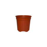 Hug A Plant | Heavy Duty Inch Gropro Plastic Garden Pot For Home & Garden (Pack Of 1, Terracotta) (5Inch|14Cm)