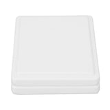 Ceramic Paint Palette Convenient Dustproof White Soft Porcelain Paint Palette With Lid For Home Artist