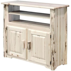Montana Woodworks Montana Collection Media Center, Clear Lacquer Finish