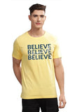 Adro Tshirt For Men | Printed T Shirt For Men | 100% Cotton T-Shirt |Printed T Shirt | T-Shirts | Rn24-Inv-Ly-S Light Yellow