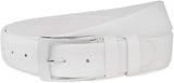 Men White Texas Leatherite Belt ()_1102