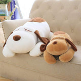 elfishgo Soft Large Dog Plush Hugging Pillow, Giant Dogs Puppy Stuffed Animals Toy Gifts for Kids, 27.5