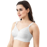 Trylo Riza - Classicfit Bra - White - 34 - D - Cup,WHITE,34,B0DYDXBPL1