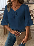 Toplot Fashion Women Tops || Shirt For Woman || Trendy Top For Women || Western Tops For Woman Stylish || Single (Pop-Tshirt-5231-Teal-Xl),Teal,,B0DX1G1419