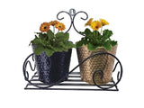 Gig Handicrafts Modern Style Metal Wall Pot Plant Stand Holder With Planters For Balcony Living Home Decor (30 Cm X 16 Cm X 24 C