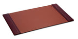 Dacasso Classic Leather Side Rail Desk pad, 38 x 24, Mocha