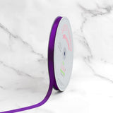 Creative Ideas PSF0308285 Solid Satin Ribbon, 3/8 by 100 yd, Plum