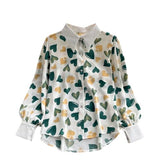 Leriya Fashion Women's Regular Fit Top (LF-W1767_Green