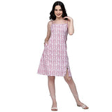 Oomph! Women'S Western & Fusion Wear Dresses For Women Pink - Md665,Pink 11Apparel,XL