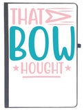 Udnag Ruled Notebook Diary Bow | That Bow Thought, [A5 80Pages 80Gsm]