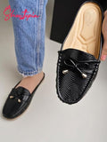 Shoetopia Smart Casual Black Loafers For Women & Girls-Eu41,Black,8,B0D2RM3PMG