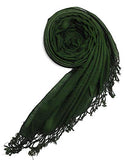 Chandwasia Rayon Scarf, Scarves, Viscose Fabric Stole & Shawl Design For Men & Women For Summer & Winters(Deep Forest)