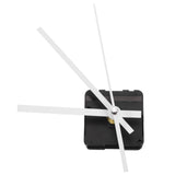 DOITOOL Clock Movement Motor Kit Non Ticking Clock Mechanism Replacement Clock Hands Needles for DIY Clock Repair Parts White (N