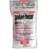 Wooster RR3124.5 41/2 JumboKOTER POLARBEAR 2PK Mini Roller, 4 1/2Inch
