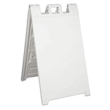 The Original Signicade Sign A-Frame 24x36 Sign. Color: White