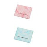Merishopp 2 Pieces Vaccination Card Protector Slim Leather Wallet For Documents| Trendy | Comfortable | Fashionable | Soft Fabri