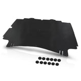 PIT66 Black Hood Insulation Pad 1/2 with Clips Compatible with Dodge Ram 1500 2500 3500 2002-2009 Heat Blanket