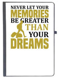 Udnag Ruled Notebook Diary Travelling | Never Copy, [A5 80Pages 80Gsm]