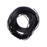 ATORSE 7xWaxed Wax Cord String Linen Thread Wire DIY Jewelry Bracelet Black