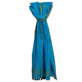 Haider Ali And Sons WomenS Handloom Linen Cotton Blend Bhagalpuri Crafted Boota Dupatta With Jacquard Zari Designed Free Size 2