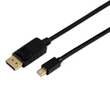 Cable Type: Adapter Cable Mini Displayport Left Connector Male Left Gender 