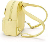 ALORVE Anime Cute Cartoon Bag Cosplay Shoulder Bag Backpack Handbag PU Schoolbags for Kids Girls Fans(Yellow)