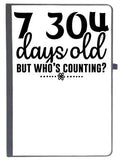 Udnag Ruled Notebook Diary School | 7 304 Days Old But WhoS Counting, [A5 80Pages 80Gsm]