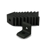 8020, 4119, 10 Series Aluminum 2 Hole Inside Corner Bracket 90 Degree Angle Bracket for T Slot Extruded Extrusions 80/20 (1, Bla