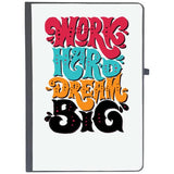 Udnag Ruled Notebook Diary Hardwork | Work Hard Dream Big, [A5 80Pages 80Gsm]