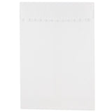 JAM PAPER 6 1/2 x 9 1/2 Open End Commercial Envelopes with Peel and Seal Closure - White - 50/Pack