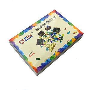 ZHX Treasure Accessories Jewel Chest, Gems Diamonds, Bullion Gold Bar, Crystals, $100 Dollar Bill Cash Toy Pirate Building Block