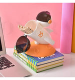 Overa Rocket Mini Sculpture Pen Pencil Holder Multifunction Pen Holder Creative space Shape Design Pencil Holder Stand Personali
