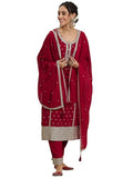 Libas Women'S Georgette Kurta Set (49201_Red