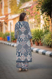 Gosriki Women'S Rayon Viscose Printed Straight Kurta With Palazzo (Kadai Blue-Vks07-Gs_Xxl_Blue_Xx-Large),Blue,2,B0FCC8CB2J