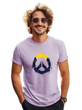 Adro Mens Printed T-Shirt For Men | R22-M-Pc-Pu-Xl Purple