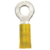 ANCOR MARINE GRADE 312599 Electrical Nylon Insulated Adhesive Lined Heat Shrink Ring Terminals (12 to 10-Gauge, Size 5/16 Screw,