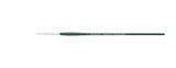 Grumbacher Gainsborough Round Oil and Acrylic Brush, Hog Bristle, Size 4 (1271R.4)
