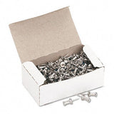 Advantus Aluminum Head Push Pins PUSHPIN,3/8,100/BX,AM (Pack of20)