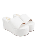 Shoetopia Girls Little White Wedge Sandal - 5 Uk (Girls-Little-White),White,5,B0CQK4S3BB