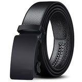 Nexbelt MenS Leather Belt For Men, Formal/Casual,Autolock,Black | Fit On Up To 40 Inches Waist Size