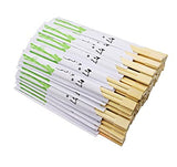 7horse 5 Pairs Chinese Disposable Bamboo Wooden Chopsticks