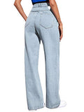 Kotty Womens High Rise Cotton Lycra Jeans(Blue Light,28)