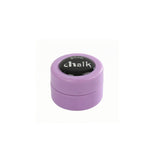 TRENDIVIBE HardShell Chalk Box with Closure Portable Pool Chalk Holder Round Compact for Home Game Tables, Purple