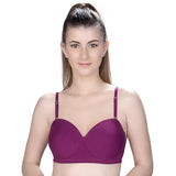 Trylo Riza Bareneck 34 Megenta B - Cup,MEGENTA,34,B09GNHDDTZ