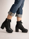 Shoetopia Girls Bt-Paris Black Ankle Boot - 6 Uk (Girls-Bt-Paris-Black),Black,6,B0CQPGQ8N6