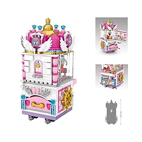 General Jim's Amusement Park Claw Crane Mini Bricks 587 Piece Mini-Bricks Building Blocks Set with Accessories for Building Bric